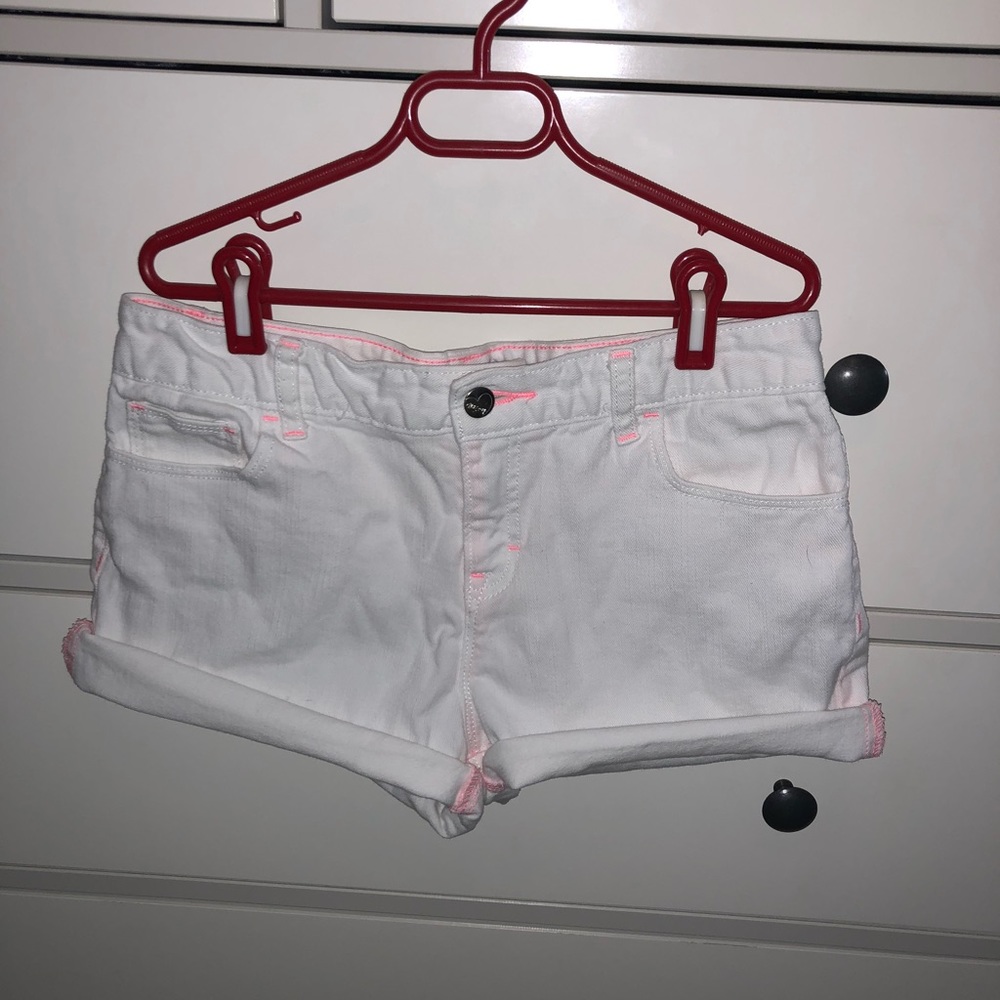 Old Navy White Jean Shorts